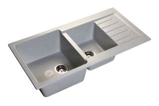 Мойка кухонная GranFest Серая Practic P-980 KL серый